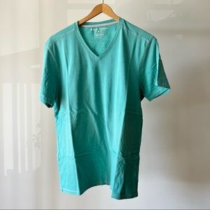 2/20$ Michael Brandon Blue Shirt Size Medium